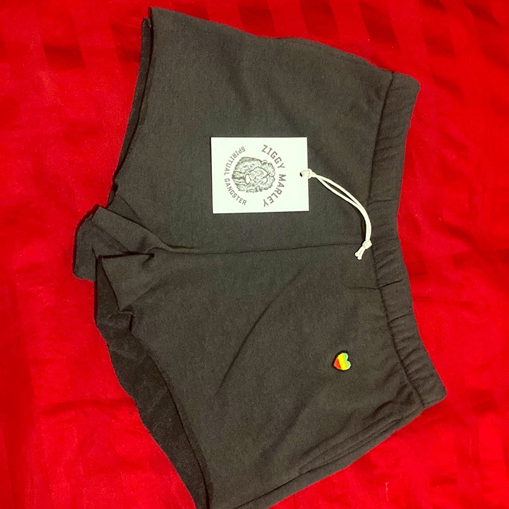 NWT SG Kids x Ziggy Marley Cut Off Gym Shorts